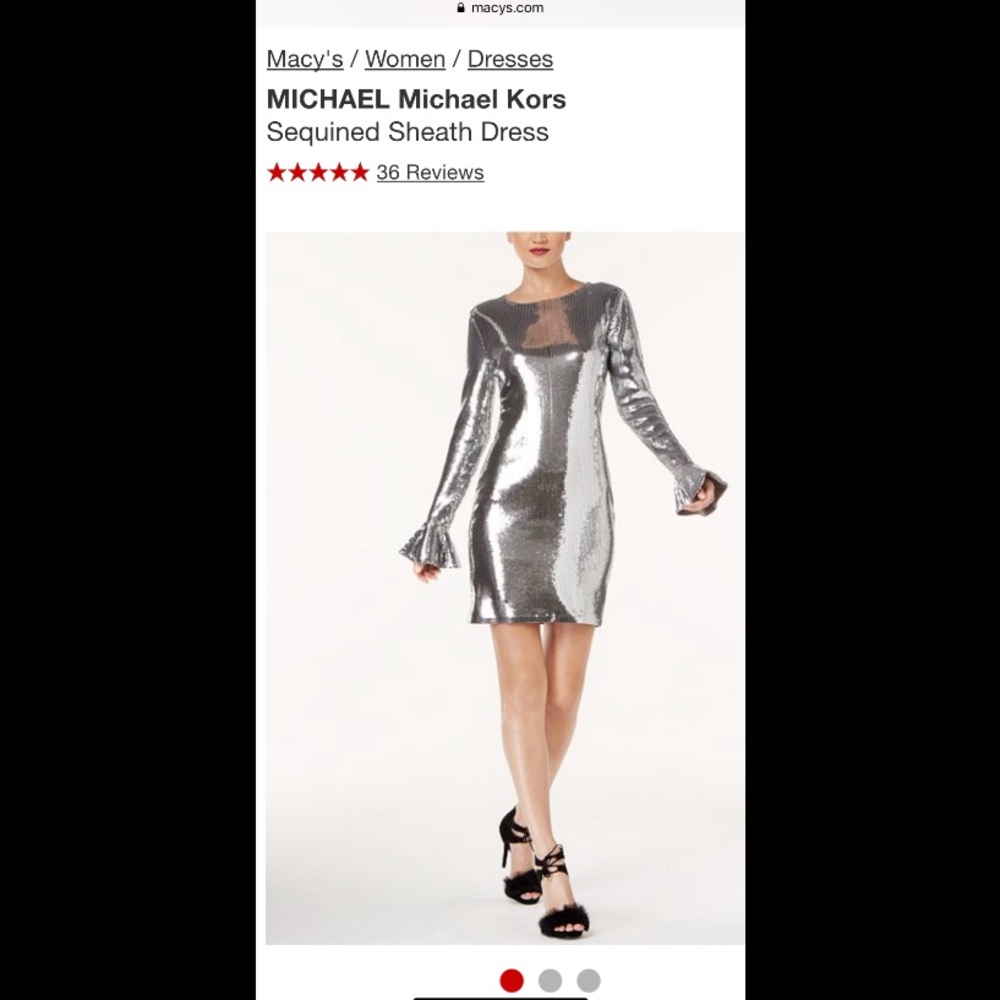 Michael Kors Sequin Party/ Cocktail Dress